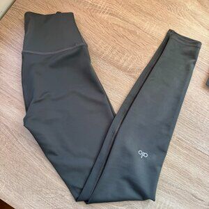 Alo High Waist Airlift Leggings 7/8 Green XS